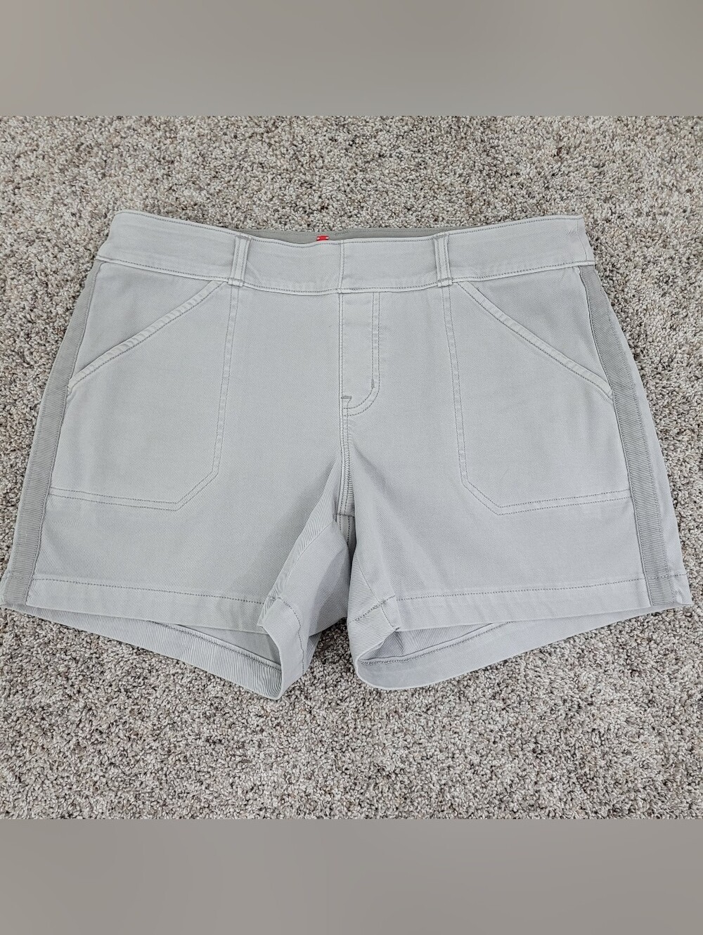 Spanx Stretch Twill Shorts Womens Large